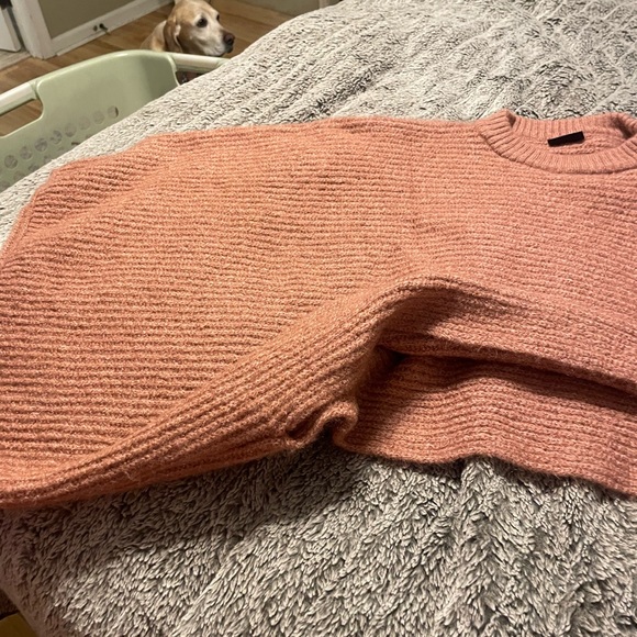 Coco + Carmen Women's Copper Knit poncho - Picture 9 of 9